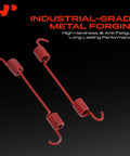 A-Premium Rear Side Drum Brake Hardware Kit For Chevrolet Camaro 2010-2015 Cadillac SRX CTS 2008-2016: red metal spring pair