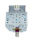 High Power 1000W Industrial Magnetron Tube For Microwave Drying Equipment, model 2M244-M1, top view with metallic casing.