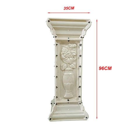 Awesome Abs Plastic Molds Sized 96 By 22 Cm Perfect For Casting Concrete Baluster Pedestals And Pillar Posts Super Lightweight Yet Strong Budget Friendly