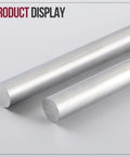 One And A Half Inch Aluminum Round Rod, Thirteen Inch Long, 6061 T6511 Pro Grade Lathe Bar Stock, side view