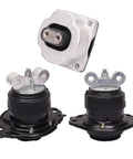 Set Of 3 Engine Motor Mounts For 2011 2022 Dodge Charger Challenger And Chrysler 300 3.6L V6 5.7L V8 Replacement Drop In Direct Fit OE 5090140AG 52124671AE A5522 A5388 3262 3162 shown