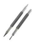 2 Pack Nail Setter Kit For Tight Spaces On Hard Metal Surfaces Door Hinge Pin Tool With Spring For Home And Pro Use CNC Machined Carbon Steel Oxide Finish Heavy Duty Marking For Precise Drilling, two steel punch tools