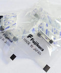 Five Pairs ELCT2-20A Electrodes For Fujikura FSM Series Fiber Optic Fusion Splicer Machines Replacement Electrode Rods For 50S 60S 60R 70S 80S Pro Grade Fusion Weld Parts You Can Trust in packaging on a white surface.