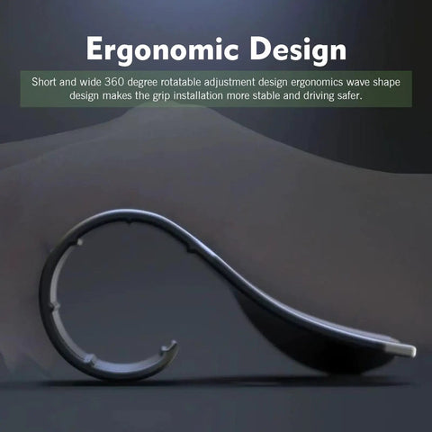 Built Damn Tough Motorcycle Cruise Control With Anti Slip Inner Ring Grip Throttle Accelerator Assist Handle in ergonomic design view.