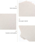 Heat Resistant Mica Flakes Set For Microwave Waveguide Covers And Oven Insulation 20 Pcs showcasing durability and insulation.