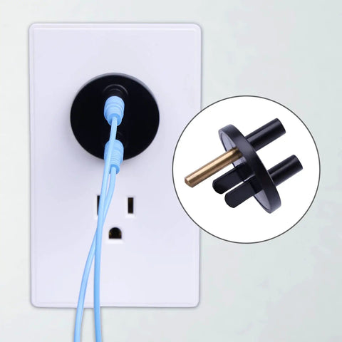 Grounding Outlet Plug And Anti Static Wrist Strap Kit With Adjustable XL Strap And Grounding Cord For Real Earth Ground And ESD Safe Computer And PC Building Electronics