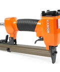 Pneumatic Upholstery Stapler 22 Gauge Continuous Firing, Three-Eighth Inch Crown, Fits 71 Series Staples, solid metal body