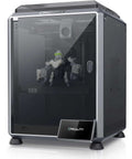K1C 3D Printer Crazy Fast CoreXY System with 600mm/s print speed, AI camera, black casing front view