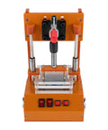 Orange Universal DIY Circuit Board Test Stand And Fixture Tool For Electronics Prototyping with durable construction and insulated build.