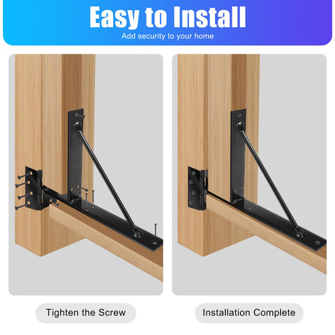 No Sag Heavy Duty Fence Gate Kit For Wooden Gates And Sheds Adjustable 2x4s Steel Corner Braces And Hinges installation guide