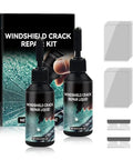 2 Pack Windshield Crack Repair Kit For Cars And Windows Easy DIY Glass Repair Fluid Included To Fix Chips And Tiny Cracks Fast