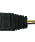 Three Point Five Millimeter Ts Mono Male To Two Pin Screw Terminal Female Aux Headphone Adapter Solderless Balun Converter close-up view