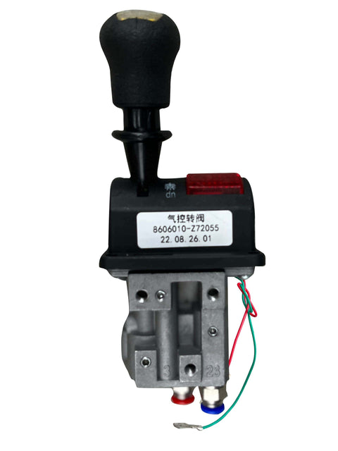 Proportional Control Valves With PTO Switch For Dump Truck Tipper Hydraulic System Slow Down Function Feathering Descent Automatic PTO Disengagement When Bed Lowers Includes Air Nozzle And Warning Light Black Built Tough