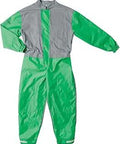 Heavy Duty Nylon Blast Suit 2XL In Green With Front And Arm Protection, Zipper Cover, Elastic Waist, Adjustable Leg Cuffs