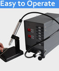 Five In One Jewelry Welder Kit Arc Spot Welder With Adjustable 50-600A Current for precision welding tasks
