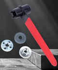 Pin Wrench For Angle Grinders With Non Slip Four Claw Grip Built From 65Mn Steel Quenched For Heavy Duty Use Keeps Nuts