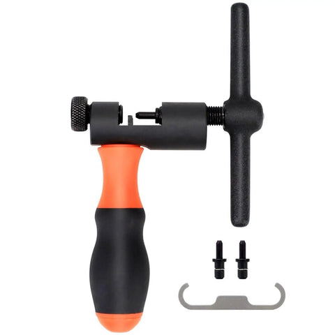 All In One Bicycle Chain Breaker Kit For MTB And Road Bikes Universal 1-12 Speed Chain Tool with breaker and accessories.