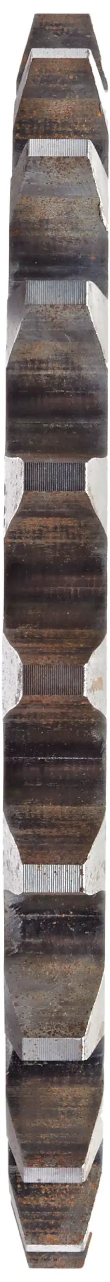 Rock Solid Heavy Duty Roller Chain Sprocket With Reboreable Type A Hub, 23 teeth, 1.5 inch bore, rugged steel material.