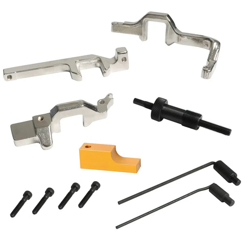 Pro Grade Engine Camshaft Alignment Timing Tool Kit For Mini Cooper N12 N14 1.4L/1.6L Engines, showing components