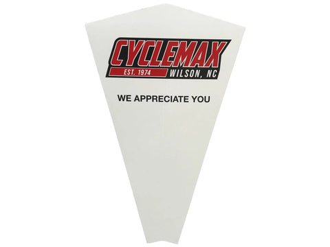 Woodruff Key 90280-03017-00 Replacement Kit With Disposable Funnel For Yamaha Engines paper funnel with CycleMax logo