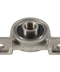 Front view of Single Row Miniature Deep Groove Ball Bearing 25mm Bore KP005 1 Piece with rubber covers for dust protection