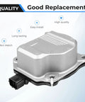 High Performance Coolant Electric Water Pump For Toyota RAV4 Camry Avalon Sienna Venza Lexus ES300H showing sleek alloy design and electrical connection.