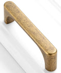Antique brass drawer pull 3 inch vintage cabinet handle, solid metal, anti rust finish, focus on 10 Pack Antique Brass Drawer Pulls 3 Inch Vintage Cabinet Handles For Kitchen Cabinets Dresser Wardrobe Vanity Cupboard Solid Metal Construction Anti Rust Finish Set