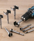 Killer High Carbon Steel Multi Tooth Drill Bit Self Centering Hole Saw Tool For Woodworking Cuts Like Butter Smooth, 51mm blade, 6mm shank.