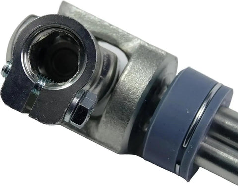 Close-up of Sturdy Lower Intermediate Steering Shaft With U Joint Coupler for 2009-2014 Ford F150 and Expedition.