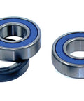 Suzuki TS100 Front Wheel Bearing and Seal Kit 1978 to 1981, includes rollers, showcases durable bearings and seals.