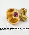Adjustable Brass Nozzle Sprayer For Agriculture High Pressure Atomization Windproof Garden Sprayer ultra fine mist 1.5mm outlet