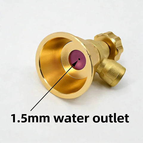 Adjustable Brass Nozzle Sprayer For Agriculture High Pressure Atomization Windproof Garden Sprayer ultra fine mist 1.5mm outlet