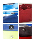 Badass Metal Twist Lock Turn Buttons For Sailboats And Marine Gear displayed in various colors and close-ups for easy viewing.
