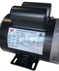 2 HP Compressor Duty Electric Motor Open Drip Proof Single Phase 3450 RPM 56 Frame Five Eighth Inch Shaft 120 and 240 Volt