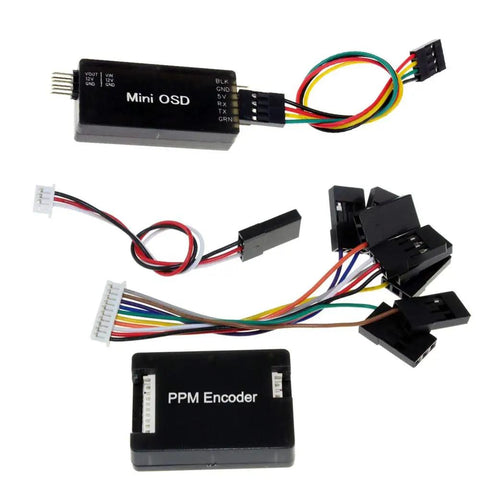 PX4 Flight Controller Kit With 2.4.8 Core GPS NEO M8N 3DR 915MHz Telemetry Set OSD Module and PPM Module wires