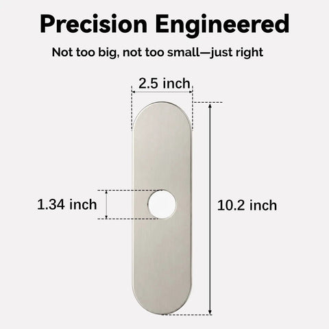 Foolproof Brushed Nickel Deck Plate And Faucet Hole Cover For Three Hole Sinks With Dead Stop Foam Gasket Plus Slick Stainless Steel Flange Build That Kills Drips And Keeps Your Kitchen Setup Tight