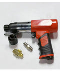 Heavy Duty Universal Pneumatic Valve Guide Punch Tool For Cars And Family Rides Complete Set To Handle Minor Engine Fixes With Ease Without Breaking The Bank Today, red and black pneumatic tool with fittings