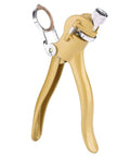 Pro Grade Woodworking Saw Set Pliers With Magnifier And Arc Handle Built To Last Zinc And Copper Alloy Sawset Puller, side view