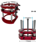 Heavy Duty Router Lift Plunge Base Fully Adjustable Metal Table Insert Plate with 64mm to 66mm fit and 115mm base.