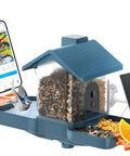 Outdoor Bird Feeder Camera Bird Bath Dual Lens 2K HD Smart Feeder Solar Powered AI Bird Identification Instant Alerts IP66 Weatherproof