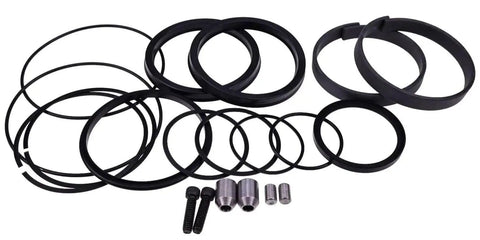 Top Tier Heavy Duty Seal Kit For Platform Actuator Rotator Replacement Compatible With Oem Numbers 7017158 And 70007376, black rubber seals and spacers.