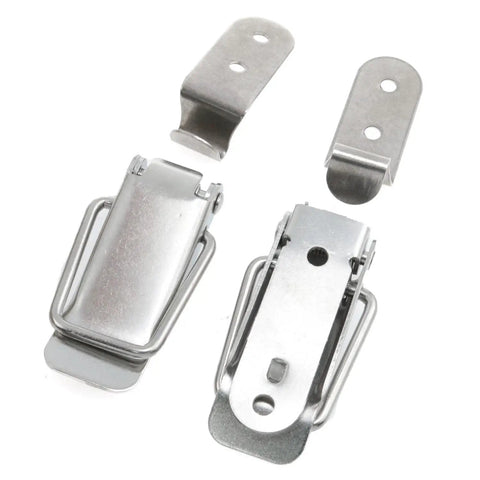 Stainless Steel 90 Degree Toggle Latch Set Heavy Duty Cabinet Box Door Hood Fasteners 2 Pack with 100 kg Load Capacity