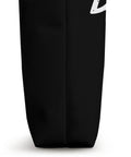 Side view of Dragon Boat Paddling Tote Bag For Paddlers And Dragonboating Fans Regatta Ready Gear, showing black seam detail.