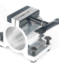 65Mm Diameter Aluminum CNC Spindle Motor Holder Mount Bracket Clamp For Engraving Machines With Cast Construction Adjustable Handle Stable Mount Easy Install Ideal For Milling Routing And DIY Engraving Projects, aluminum clamp