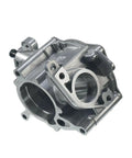 Premium Brake Vacuum Pump With Cycling Stabilizer For Audi A4 2009 To 2016 plug and play swap showing steel housing and ports.