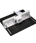 Heavy Duty Aluminum Router Flip Board With No Fuss Quick Swap Setup Precision Woodworking Insert Plate For Router Lift Systems, detailed view.