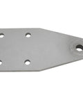Bolt-On Radius Rod Frame Bracket Set For Hairpin Or Radius Rod Suspension, Steel Chassis Mounts With 3/8 Inch Mount Holes, Hot Rod Street Rod Front Suspension Brackets Pair, single steel bracket