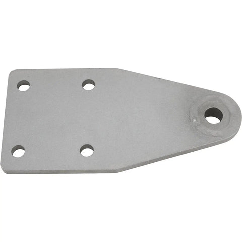 Bolt-On Radius Rod Frame Bracket Set For Hairpin Or Radius Rod Suspension, Steel Chassis Mounts With 3/8 Inch Mount Holes, Hot Rod Street Rod Front Suspension Brackets Pair, single steel bracket