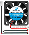 40mm 24V Brushless Cooling Fan 40x10mm With 1m Cable Hydraulic Bearing 5000 RPM XH 2.54 2PIN Connector