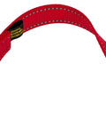 1 Inch Red Reflective Winch Hook Pull Strap With Nylon Core 12 Inch Length Dual Reflective Strips For High Visibility Fits Most Winch Hooks Heavy Duty Recovery Tool red nylon strap